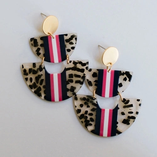 Emorie Navy Earrings