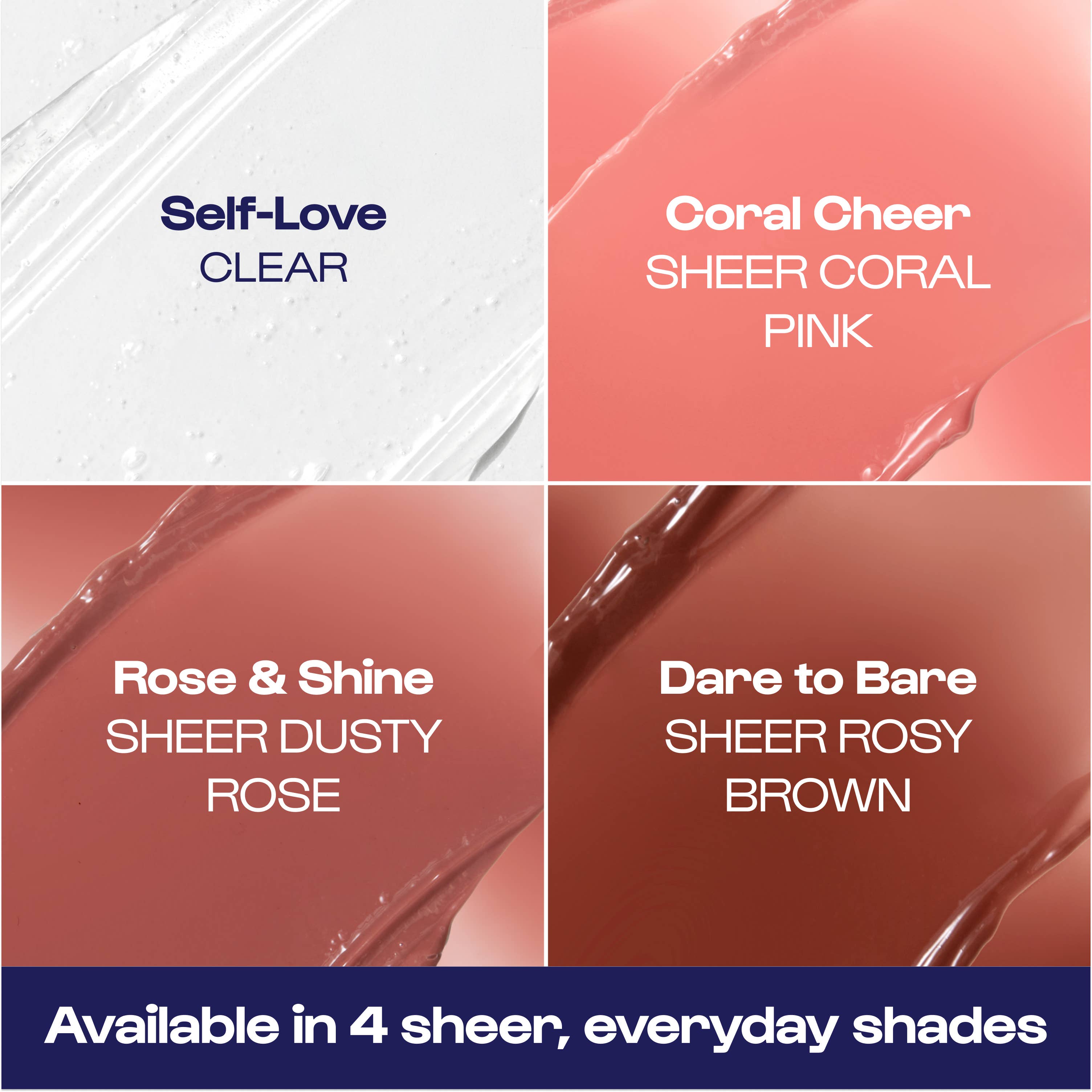 Coral Cheer Lip Goals Glossy Lip Balm/ Gifts / SPA