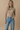 High Neck Polka Dot Merrow Hem Mesh Top
