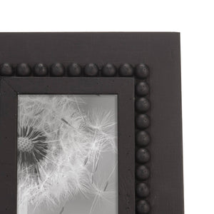 GiGi Black 4x6 Photo Beaded Farmhouse Wood Picture Frame