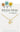 Mazie Mae Necklace: Gold Daisy & Pearl Dangle Necklace
