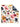 Ester: Reversible Washcloth: Cream/Blue / 12x12 in