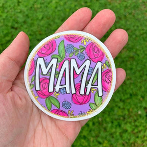 Floral Mama Sticker