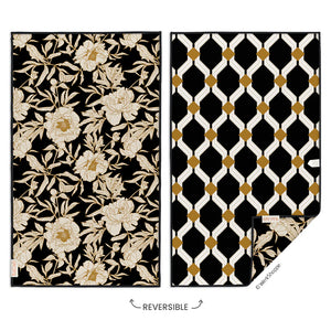 Ivory Roses Microfiber Towel