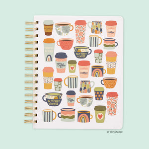 But First Coffee Spiral Notebook