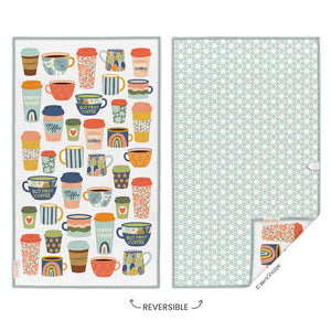 But First Coffee Microfiber Towel