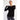 BLACK VISCOSE MODAL LONG SLEEVE TOP