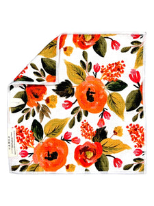 Susan: Double-Sided Washcloth: White / 12x12 / Washcloth