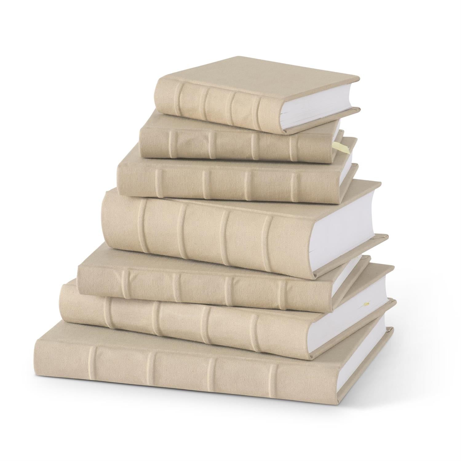 Tan Cotton Canvas Journal