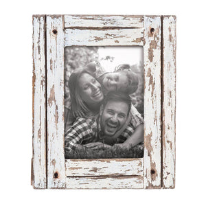 5X7 Heartland Photo Frame White