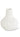 White Porcelain Accordion Vases