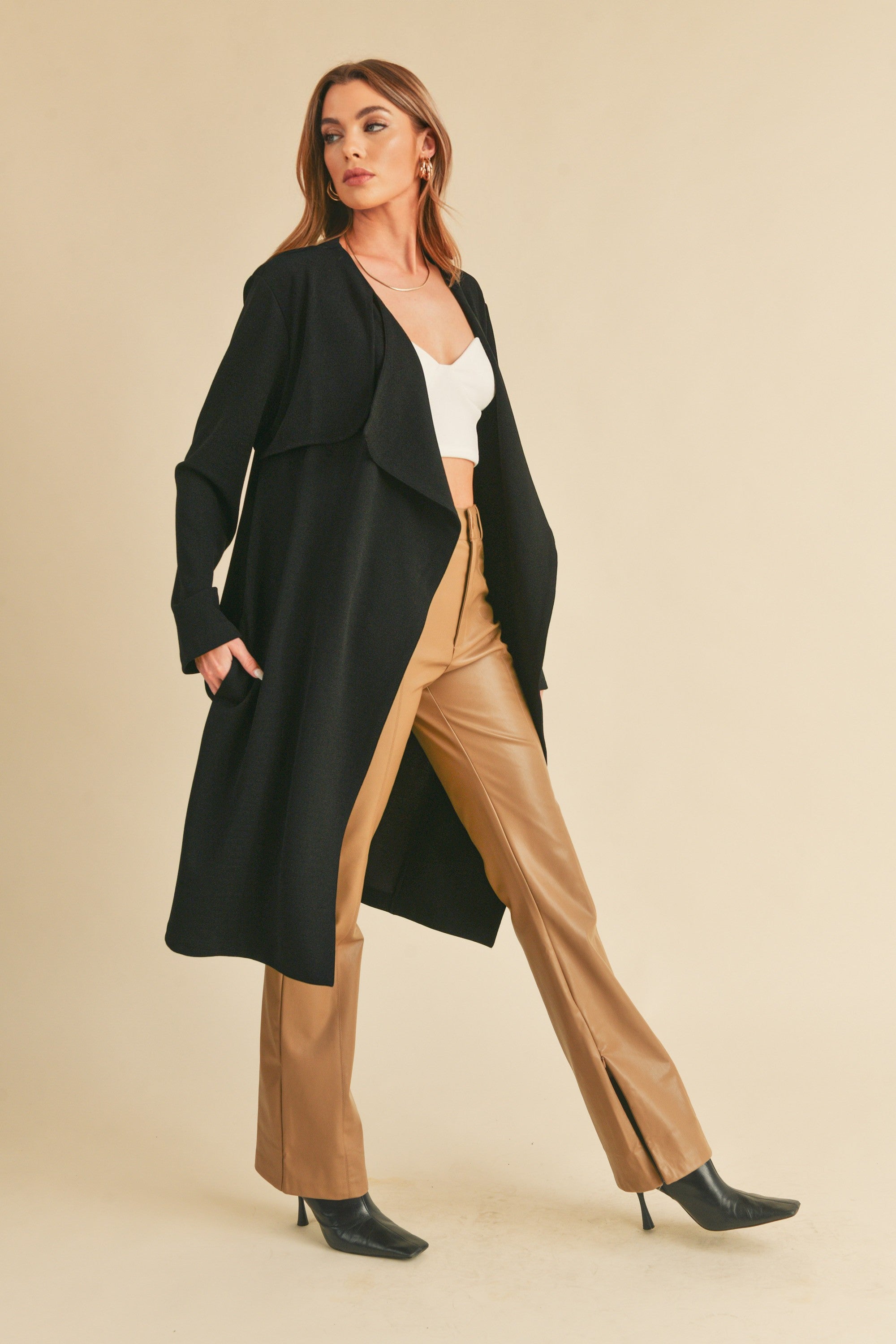 Black Rosalie Coat