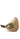 3.75 Inch Mustard & Green Ceramic Bird