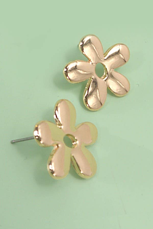 FLOWER STUD EARRINGS