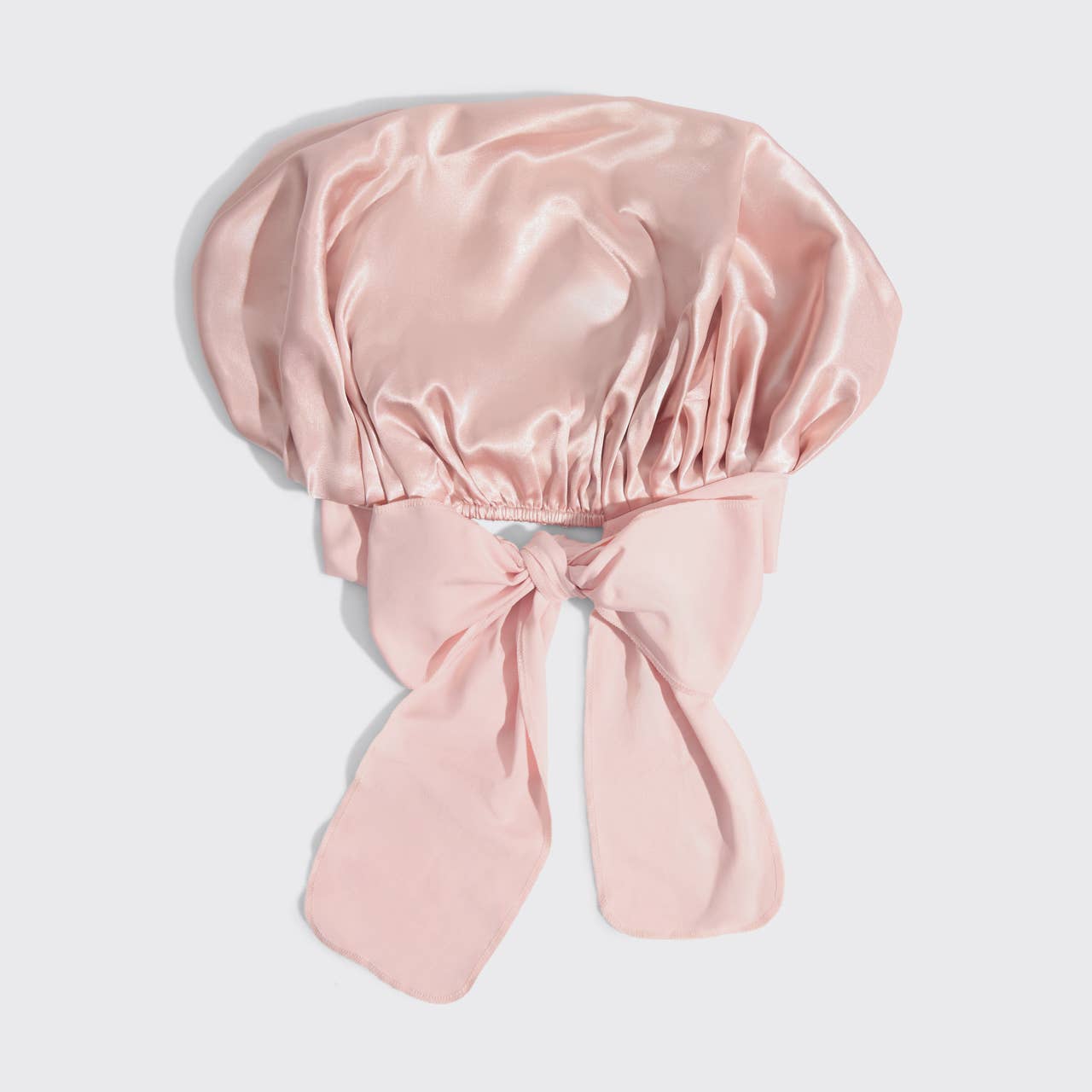 Blush Adjustable Oversized Satin Bonnet
