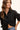 Black Classic Collared Button Down Poplin Shirt