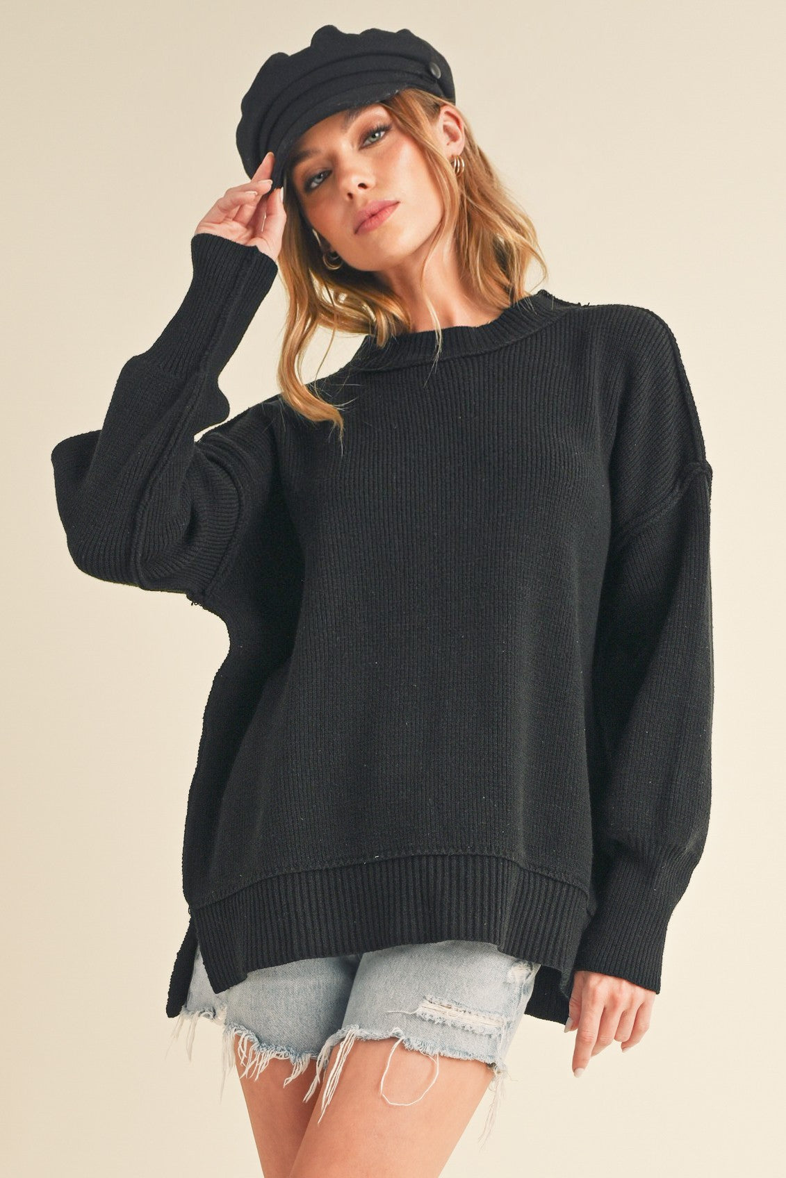 Black  Ina Sweater