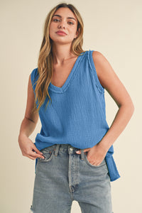 Azure Gauze Tank