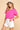Hot Pink Solid Basic Top