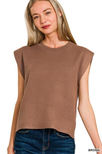 Brown Sweater Vest
