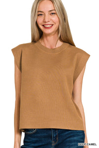 Camel Sweater Vest