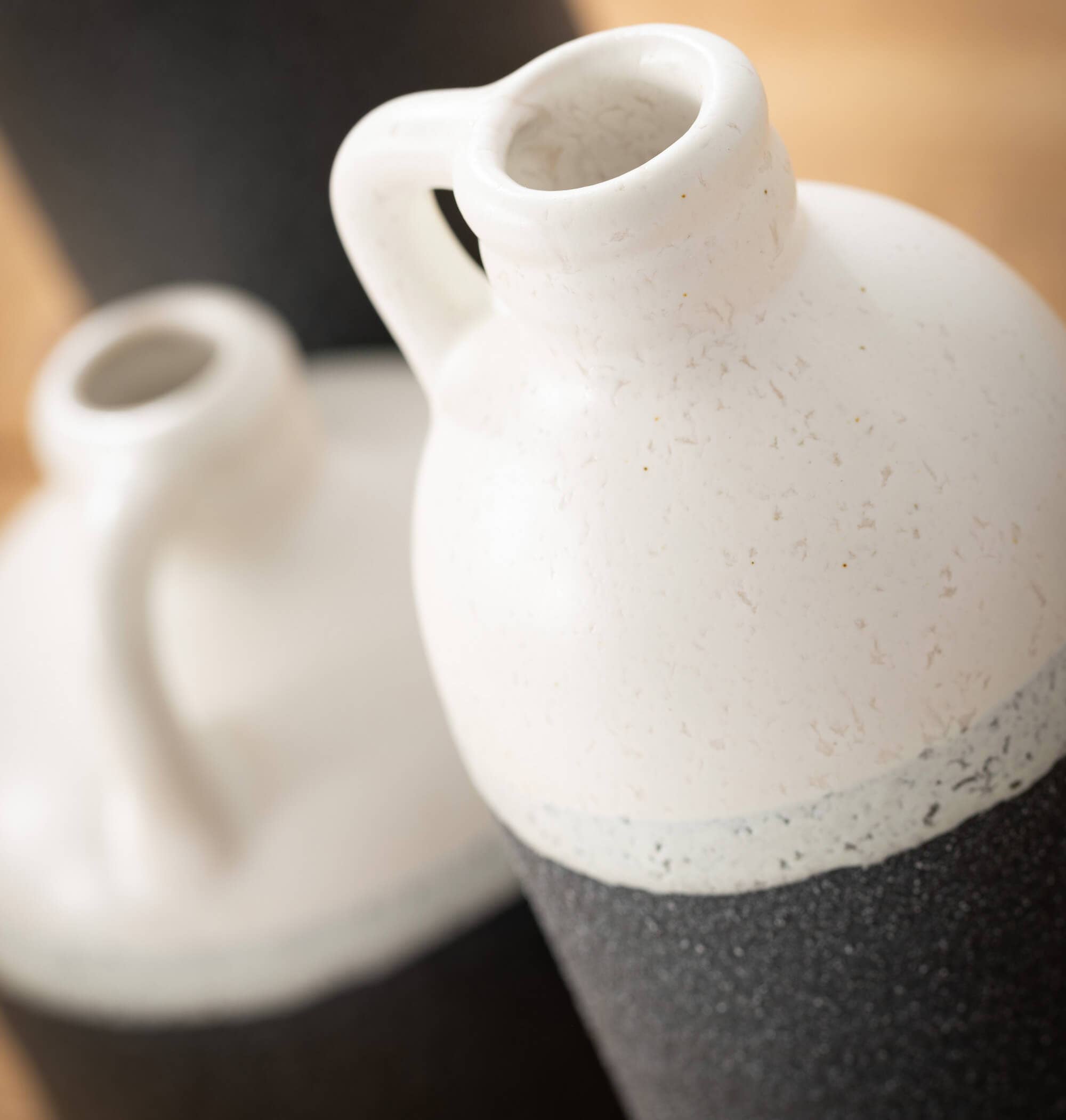 TWO-TONED JUG VASE