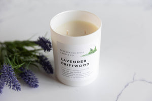 Lavender Driftwood Soy Candle