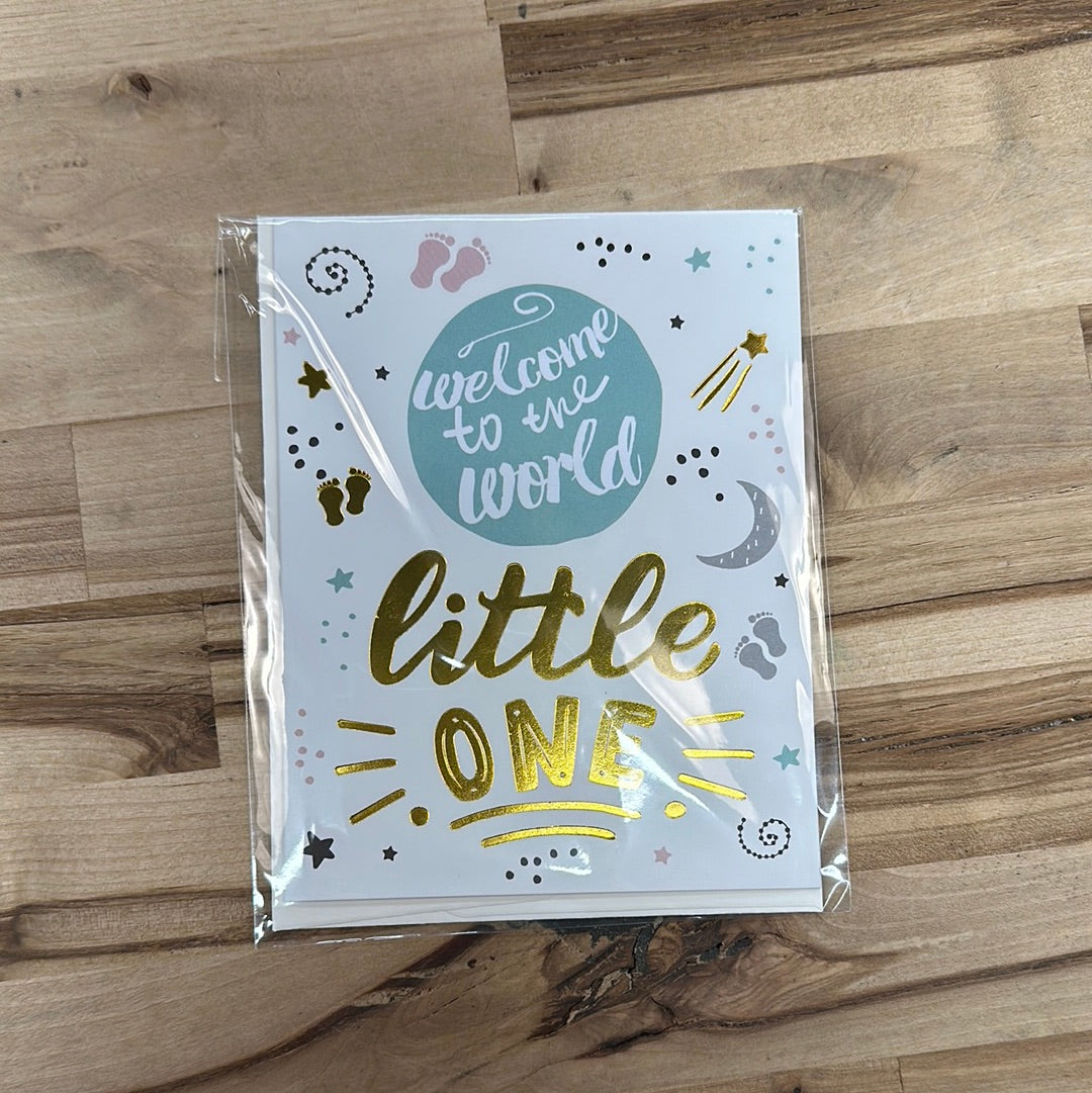 Welcome to the World Little One Card