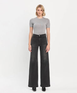 ENGROSS HIGH RISE WIDE TROUSER JEANS
