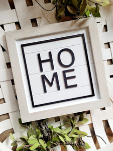 Home Shiplap Sign