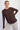 BLACK VISCOSE MODAL LONG SLEEVE TOP
