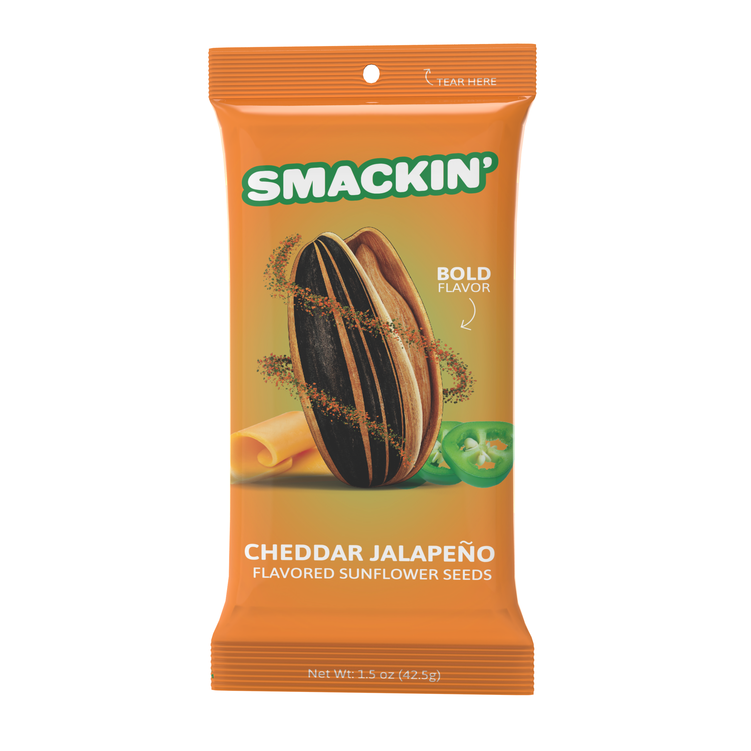 Garlic Parmesan SMACKIN' Sunflower Seeds Sampler Pack (1.5 oz)