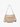 Light Blue Raquel Whipstitch Trim Crossbody/Saddle Bag