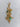 WESTERN PORCELAIN CROSS BOOT COWBOY HAT BAG CHARM