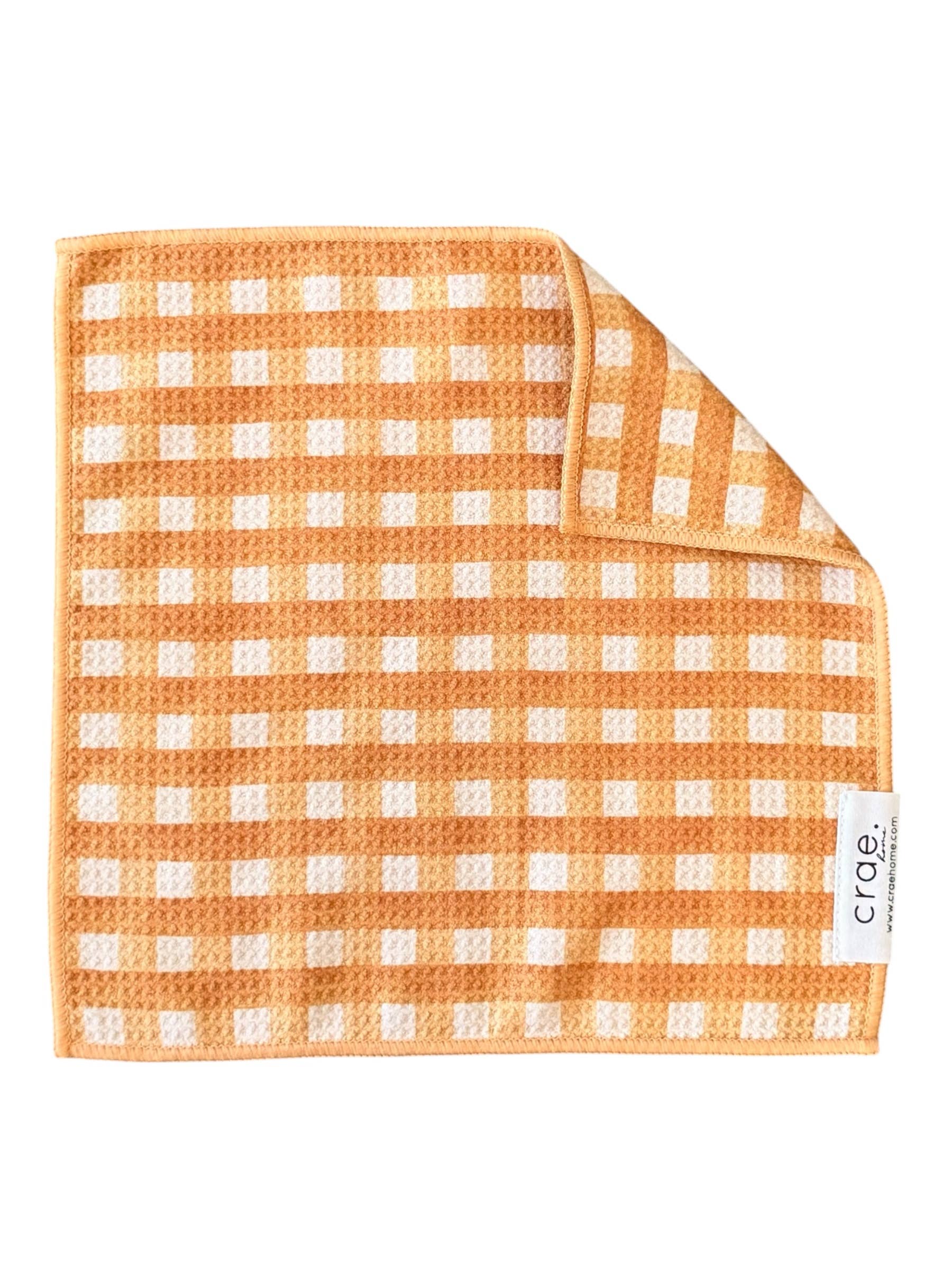 Ginger: Double-Sided Washcloth: Cream / 12x12 in / Washcloth