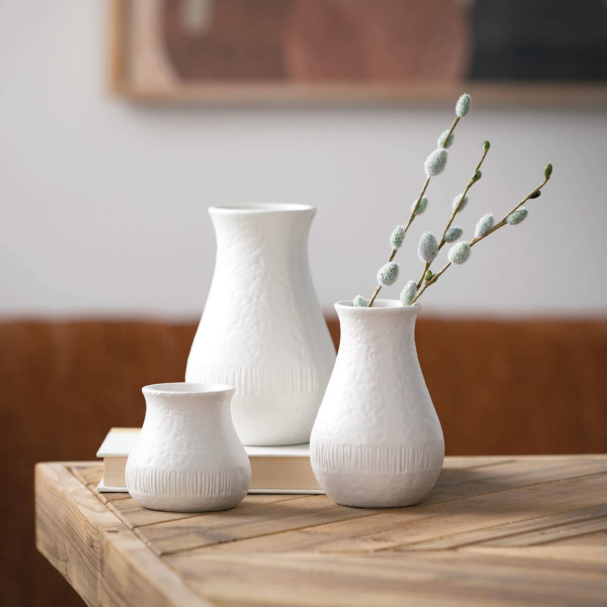 CHIFFON STONE VASE