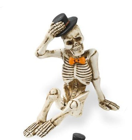 4 Inch Sitting Resin Skeleton