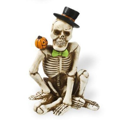 4 Inch Sitting Resin Skeleton