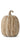 Light Brown Whitewashed Resin Pumpkin