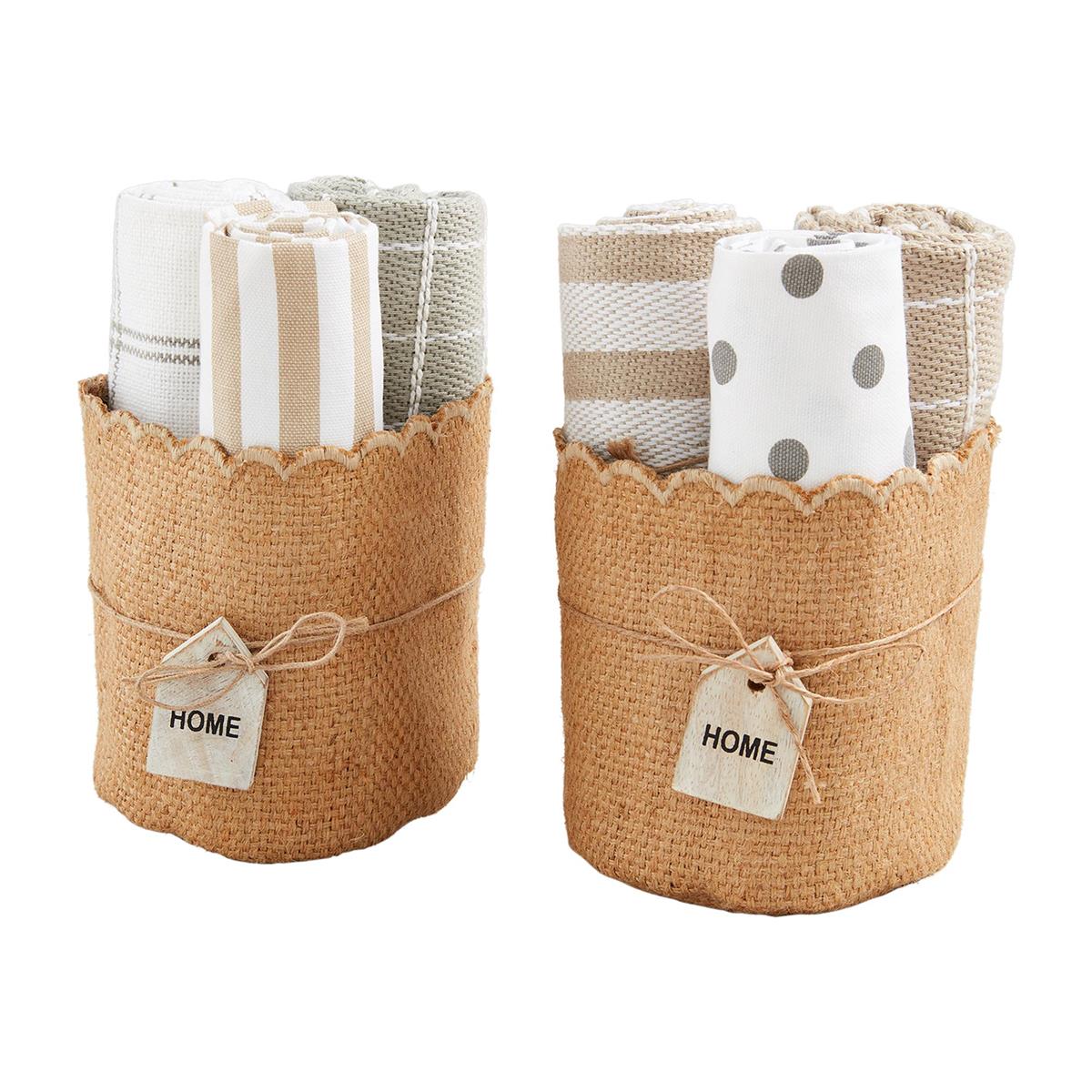 Happy Towel & Scallop Bucket Sets