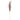 39.5 Inch Brown w/Gold Twisted Eyelash Ribbon Stem