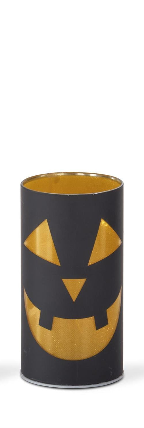 Black & Gold Laser Engraved Jack o Lantern