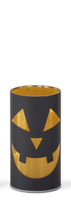 Black & Gold Laser Engraved Jack o Lantern