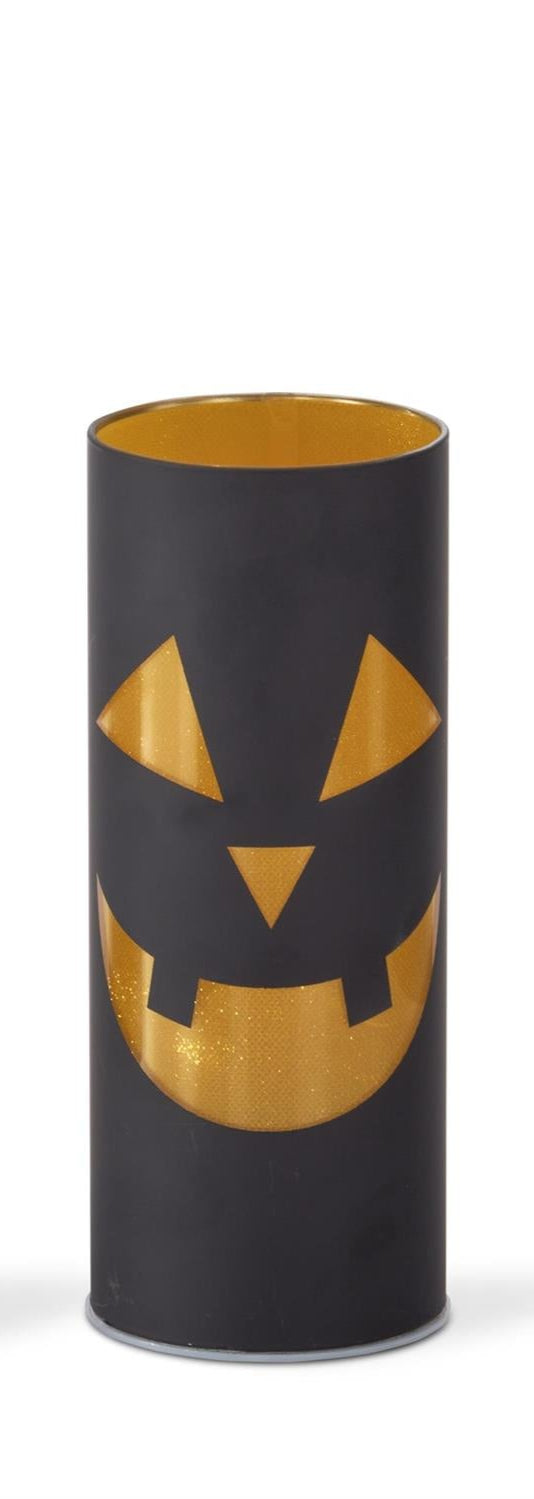 Black & Gold Laser Engraved Jack o Lantern