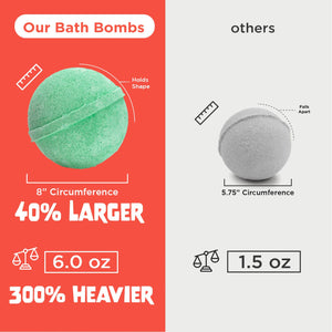 Superhero Bath Bombs for Kids with Toy Surprises