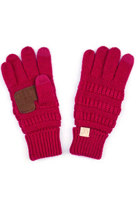 Indi Pink C.C Kids Knit Gloves