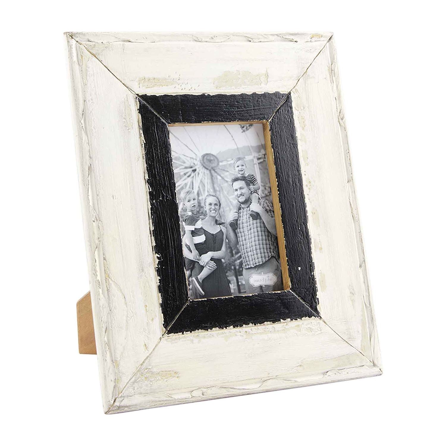 SMALL WHITE & BLACK FRAME