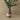Gigi Whitewashed Wood Bead Dried Florals Vase