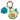 Avocado Itzy Pal™ Plush + Teether