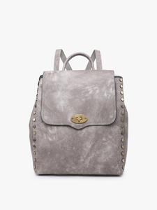 Olive Bex Distressed Backpack